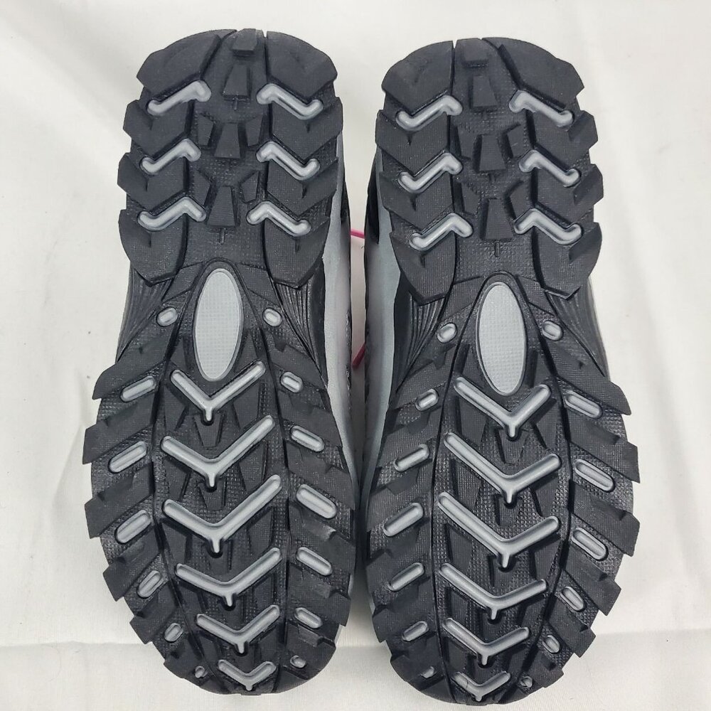 NIB Highland Creek Girls Youth Journey Hiking Shoes Athletic Gray/Pink Sz 13 - Picture 7 of 9